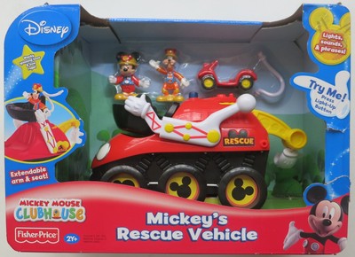 mickey mouse rescue truck