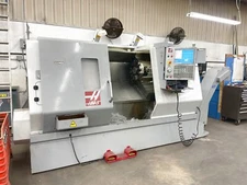 HAAS SL-30 CNC Turning Center, Tailstock, Presetter, Conveyor, Catcher, 2009