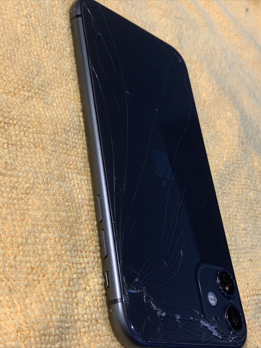 100% Original Apple iPhone 11 Black Rear Glass OEM back glass