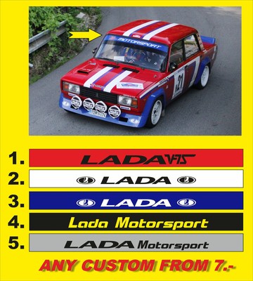 Lada motorsport наклейка