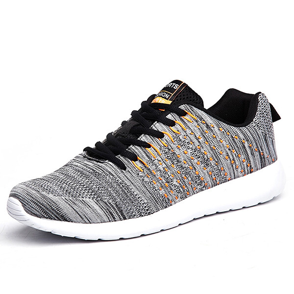 Men breathable knitted outdoor sports high top athletic zapatos Men breathable knitted outdoor sports high top athletic zapatos
