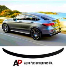 For Mercedes GLC Class Coupe C253 Gloss Black Rear Boot Spoiler Wing Kit 2015+