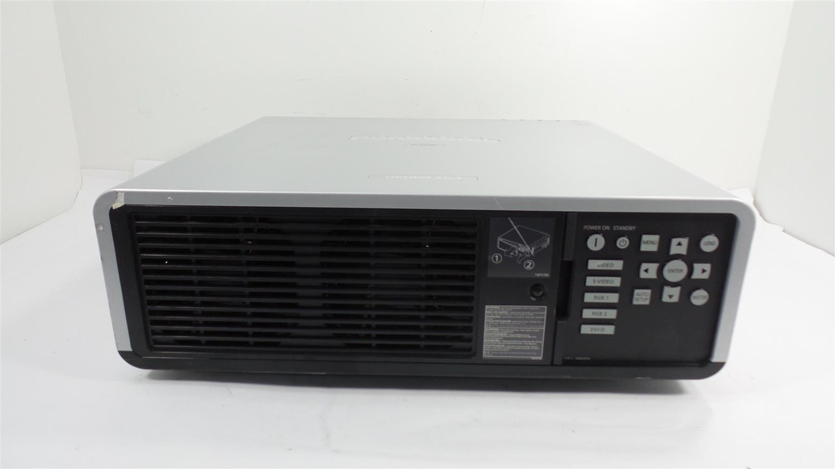 Panasonic PT-D6000 (PT-D6000ULS) DLP Projector | Dual Lamp | VGA DVI