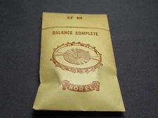 Balance Complete FF 60 Borel Watchmakers NOS