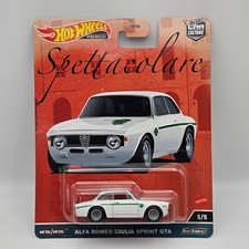 Hot Wheels ALFA ROMEO GIULIA SPRINT GTA Premium Car Culture Spettacolare 1:64