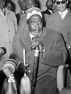 Jomo Kenyatta leader of the Kenya African National Union 1962 OLD PHOTO