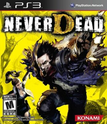 NeverDead (Sony PlayStation 3, PS3, 2012) *COMPLETE*