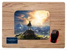 LEGEND OF ZELDA BREATH OF THE WILD CUSTOM MOUSE PAD DESK MAT HOME SCHOOL GIFT