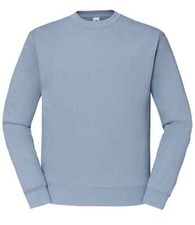 Fruit Of The Loom Plain Jumper Sweatshirt NO LOGO S-M-L-XL-XXL-3XL-4XL-5XL