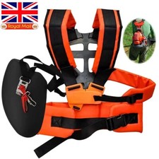 Adjustable Padded Shoulder Harness Strap Garden Brush Cutter Trimmer Strimmer UK