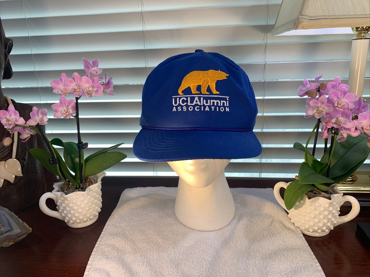 Men's Vintage 90's UCLA Bruins Blue Snapback Hat Cap RARE VG+