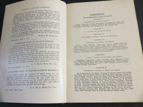 Practical Landscape Gardening - Robert Cridland c1920 - Maine Estate - Picture 8 of 16