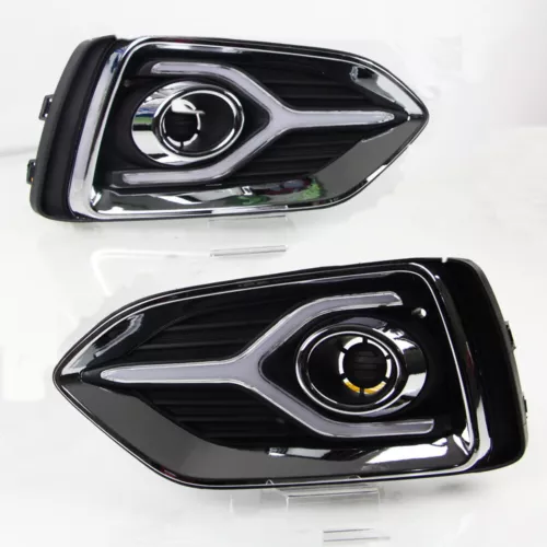 Luz antiniebla LED diurna con intermitente para Hyundai Accent 2018-2022 - Imagen 6 de 9
