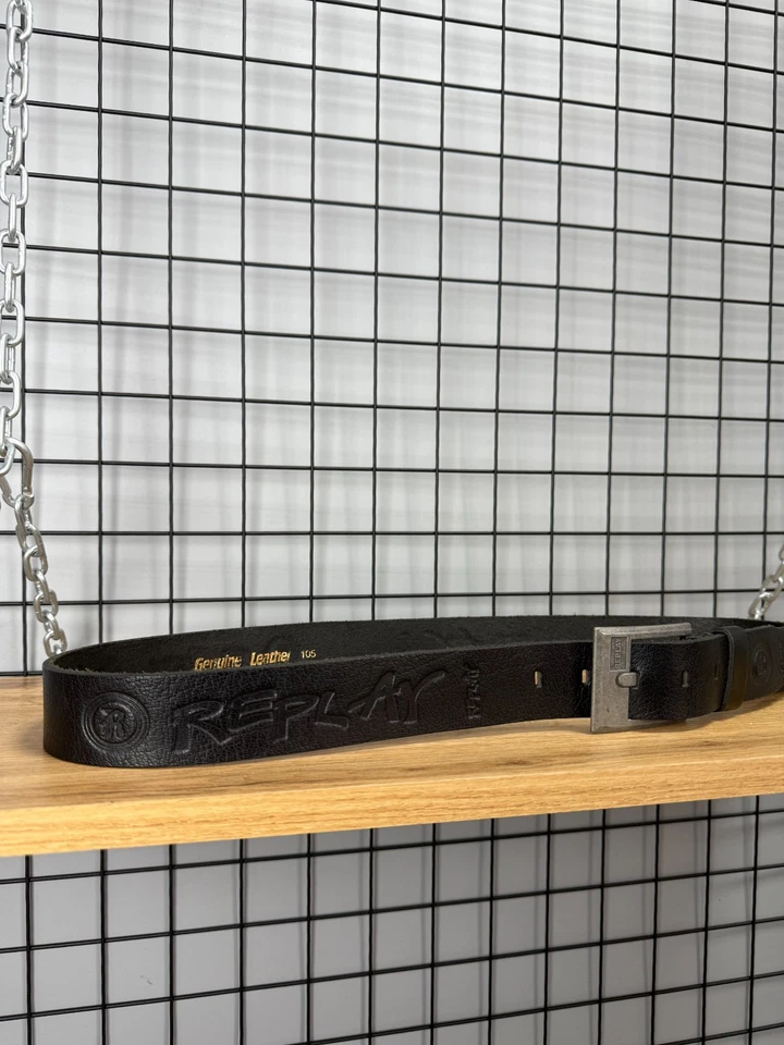 Replay Cinturón Cuero Hombre Deberes Pagados (USA) Foto 2 de 4