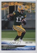 2025 Upper Deck CFL Deluxe 161/250 Hergy Mayala #23 bj5