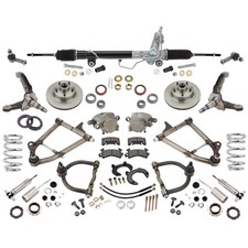 Mustang Ii Ifs Front Suspension Tube Arms 500 Coilovers Power Rack 4-34 Mustang Ii Ifs Front Suspension Tube Arms 500 Coilovers Power Rack 4-34