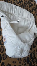 Ergobaby Newborn Baby Sling Insert Including Wedge Cushion Natural Cotton VGC