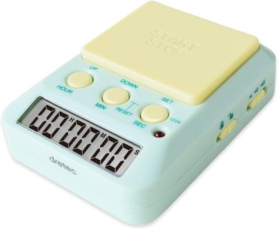 dretec Study Timer Time Up 2 Silent T-587GN Green