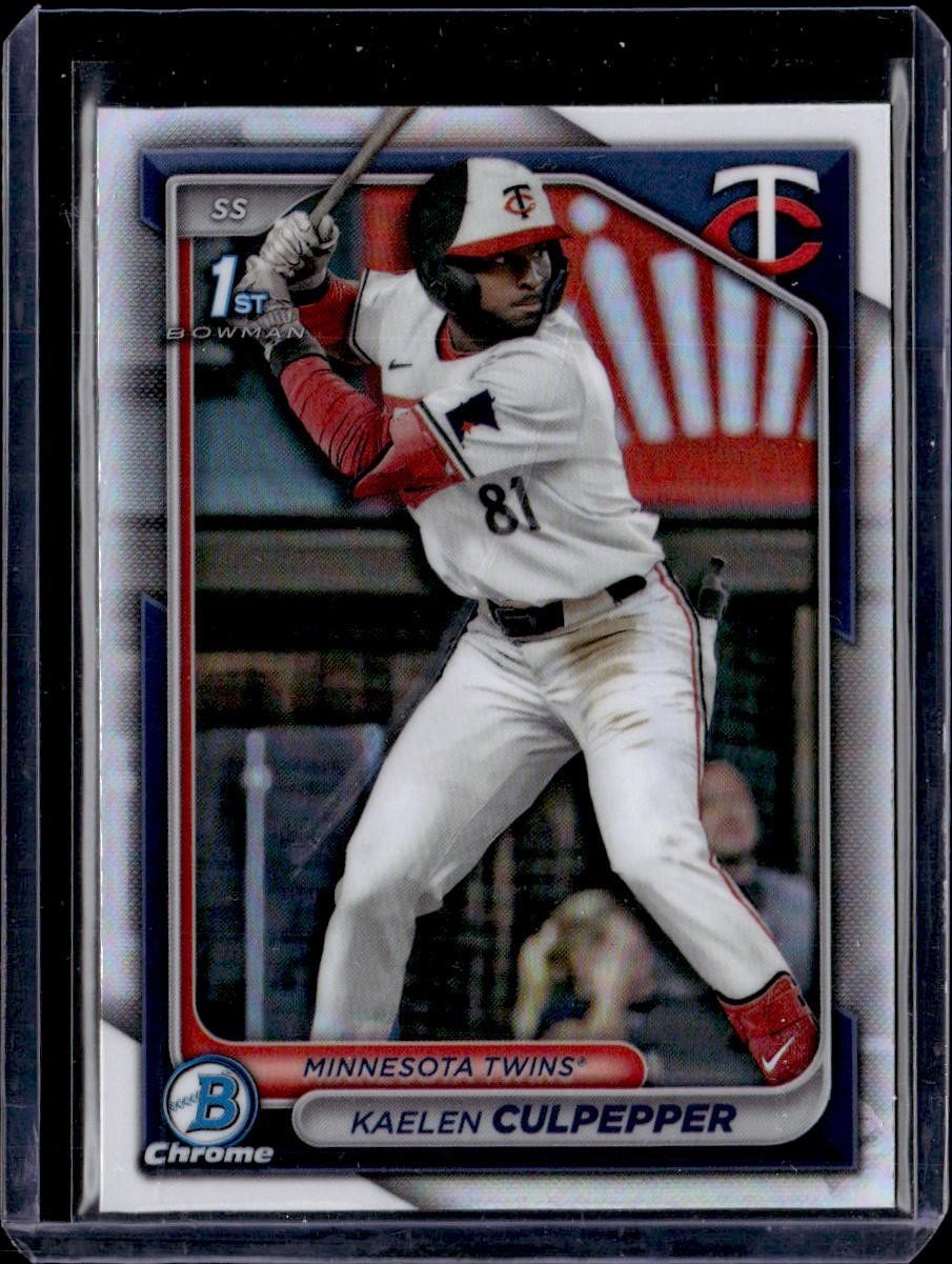 2024 Bowman Draft #BDC-98 Kaelen Culpepper Chrome Refractor