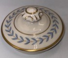 Syracuse China Sherwood Teapot & Lid - 6.5” Excellent - Blue Laurel - Old Ivory — photo 7