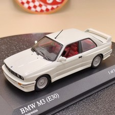 MINICHAMPS 1/43 BMW M3 E30 1987 White 430020304 diecast metal model