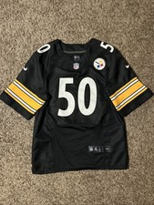 Men’s Nike Ryan Shazier #50 Pittsburgh Steelers NFL Jersey Size 40 M - Black