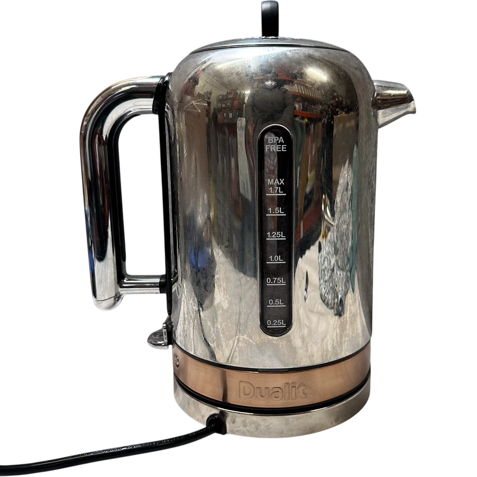 Dualit Kettle Stainless Steel 1.7L Electric Kitchen Appliance Free BPA