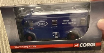 Corgi Trackside LNER Harrington Horsebox 1:76 Diecast Model With Case DG213000 - Image 1 of 4