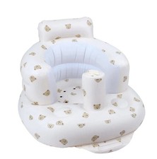 Portable Inflatable Baby Seat Sofa Chair with Anti-Fall Support for Toddler