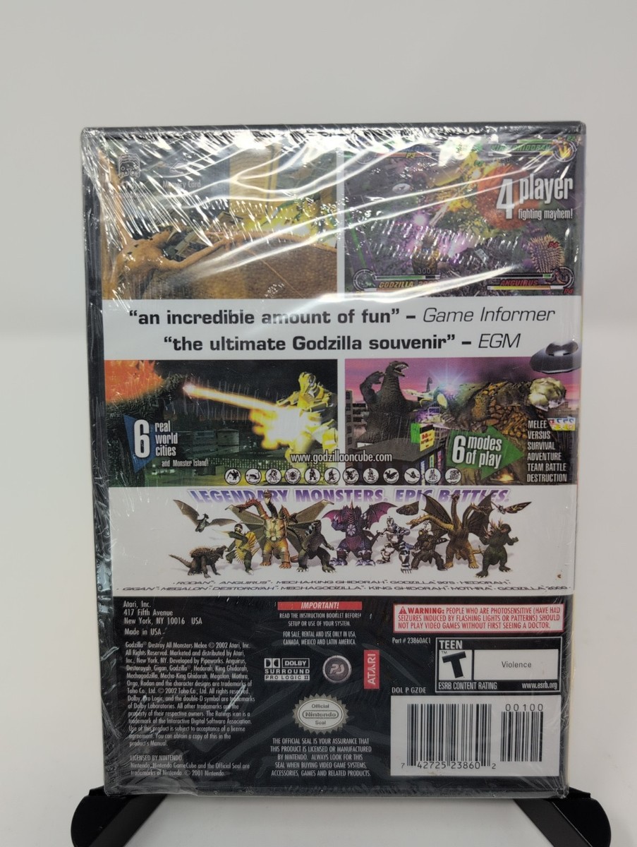 Godzilla: Destroy All Monsters Melee (Nintendo GameCube, 2002) for