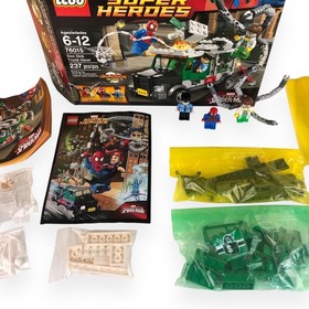 LEGO Marvel Spider Man Doc Ock Truck Heist 76015 Used Complete w/Manual and Box