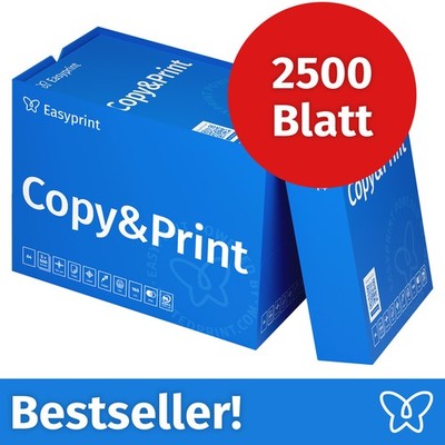 Druckerpapier A4 2500 Blatt Hochweiß CIE 160 PEFC