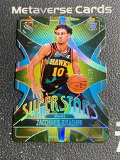 2024-25 Panini Silhouette Zaccharie Risacher Rookie Ice Die-Cut 14/25