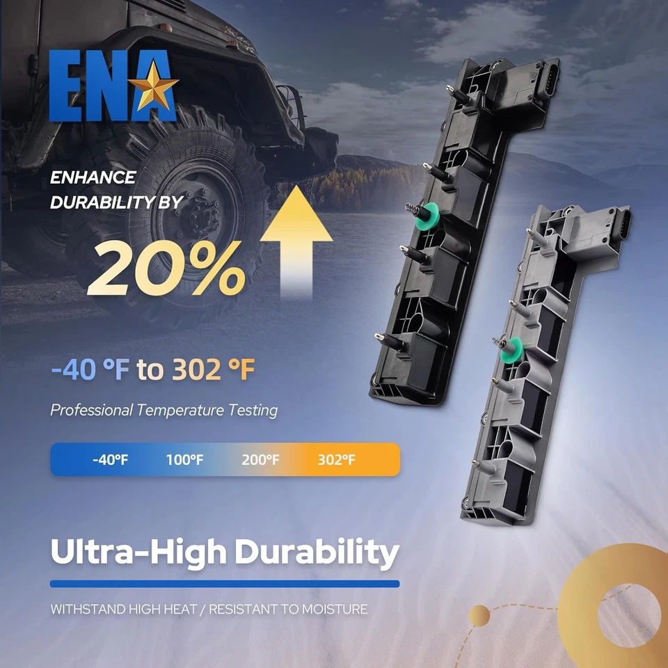 Paquetes de bobinas de encendido UF266 UF265 2 piezas Cadillac DeVille Eldorado Aurora 2000-2003 Foto 4 de 4