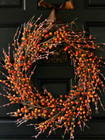 FALL GRAPEVINE BERRY WREATH