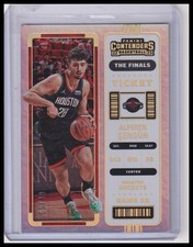 2022-23 Panini Contenders Alperen Sengun /49 #91 Finals Ticket Houston Rockets