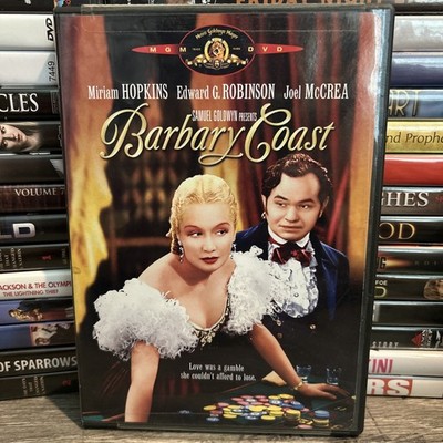 Barbary Coast DVD VTG, Miriam Hopkins Edward G. Robinson, Buy 2 Get 1 Free - M