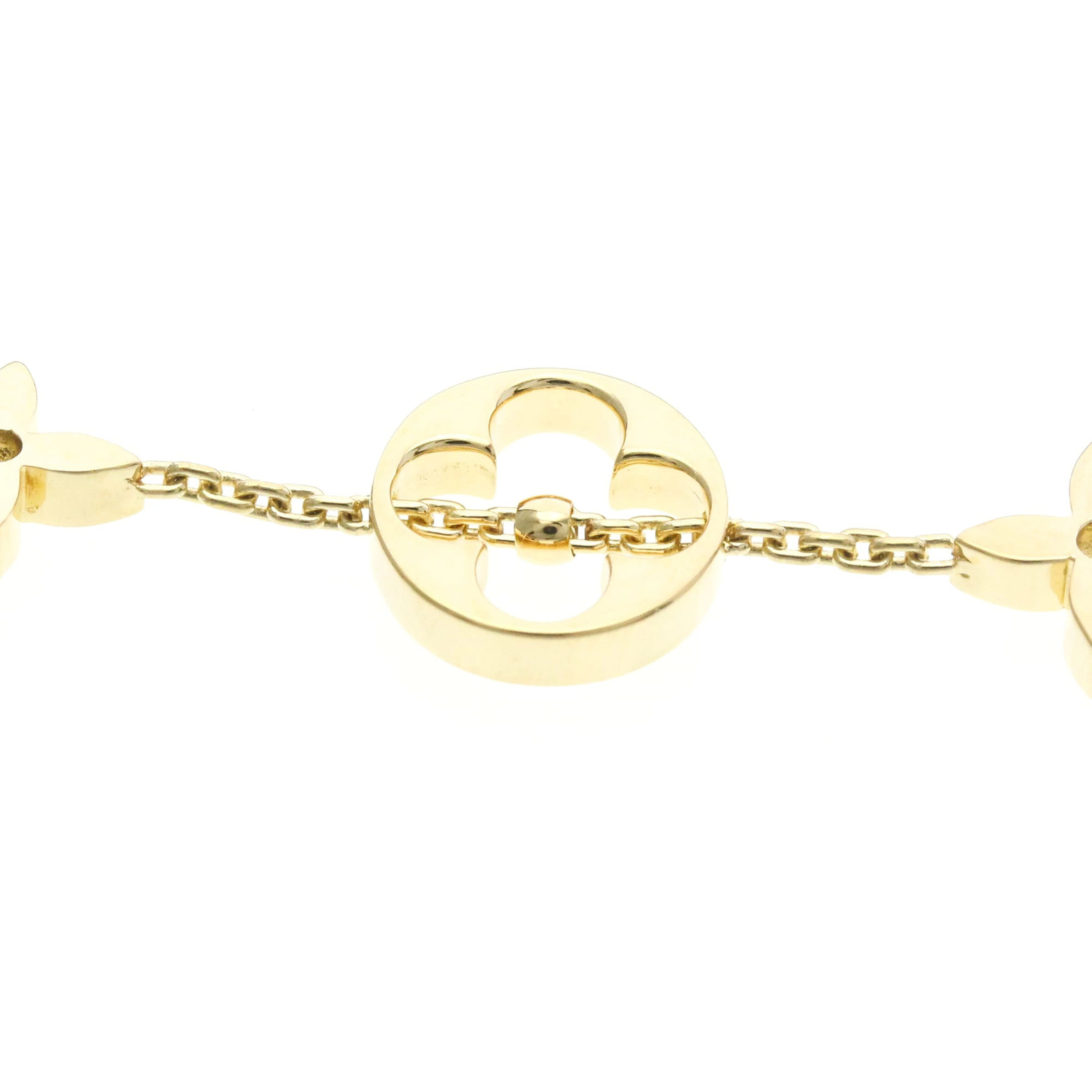 LOUIS VUITTON Bracelet Monogram K18 Yellow G(K18YG) None Bracelet Gold Authentic image 7