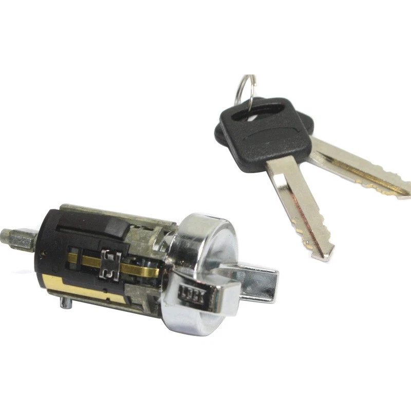 Cilindro de trava de ignição preto compatível com 85-94 Ford Ranger Explorer Aerostar Lincoln - Imagem 3 de 4