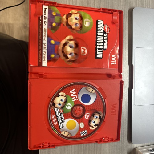 New Super Mario Bros. Wii (Nintendo Wii, 2009) CIB NETTOYÉ/TESTÉ - Photo 2/2