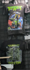 Testament Thrash of the Titans 2026 Tour short sleeve black 2 side shirt VK10821