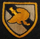 Original WW2 US Military Academy (USMA) West Point SSI Sleeve Insignia Patch