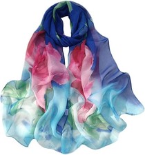 Pokeedioty Scarfs for Women Lightweight Fashion Scarves Elegant Floral Y-163