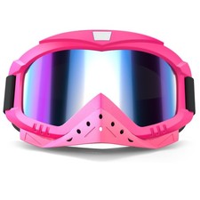 Motorcycle Goggles, Dirt Bike, Ski, ATV Windproof Racing Goggles, for Adults, Me
