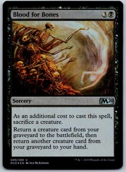 Blood for Bones (089) Core Set 2020 Foil