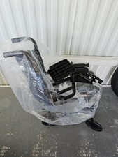 Drive Medical Lightweight Steel Transport Wheelchair, Fixed Full Arms