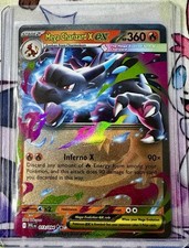 Pokémon Mega Charizard X EX 013/094 Me02: Phantasmal Flames Double Rare 