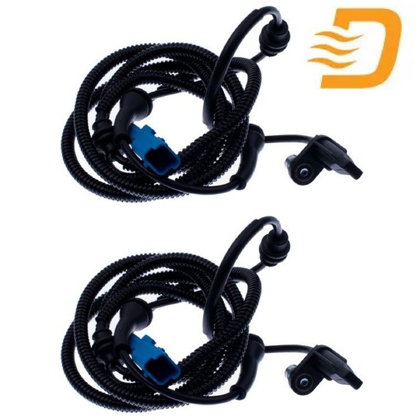 2X Sensor FüR Raddrehzahl Denckermann B180100 2 Sensor Raddrehzahl-image