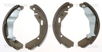 Triscan Bremsbackensatz 8100 10024 FüR Opel Suzuki Agila H00 F68 12V 16V Cdti 2