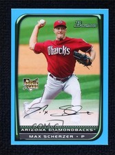 2008 Bowman Draft Blue 363/399 Max Scherzer #BDP33 09gu